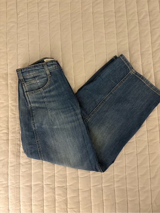 Pilcro Denim - Pilcro Women’s Washed Blue Flare Jeans